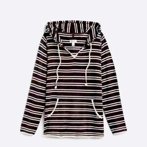 Market & Spruce Pocket Hooded Knit Top. Size large